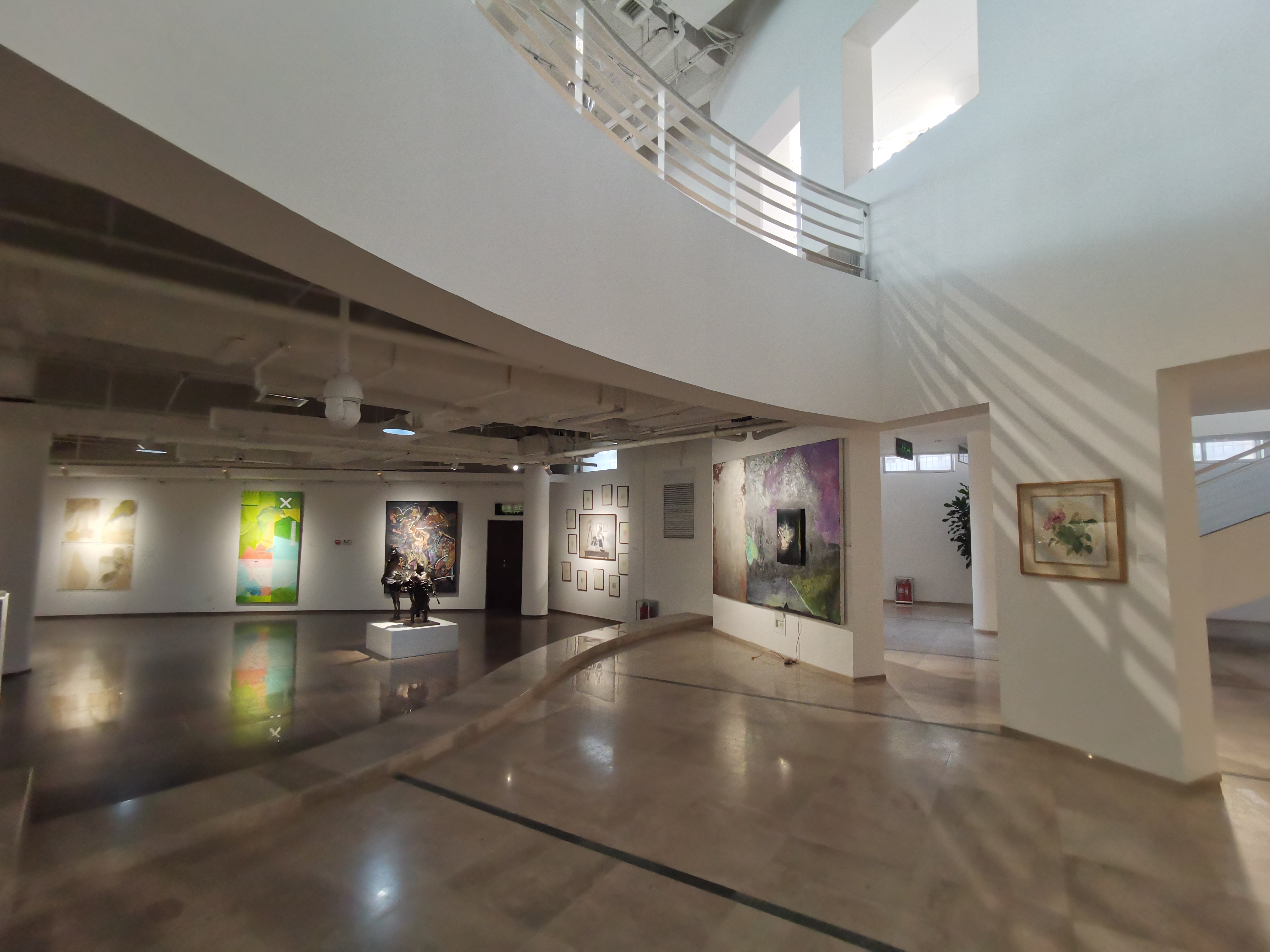 20221101-青蓝之梦·2025新澳门开门原料免费美术学院雕塑绘画作品邀请展-雕塑系-展厅2.jpg
