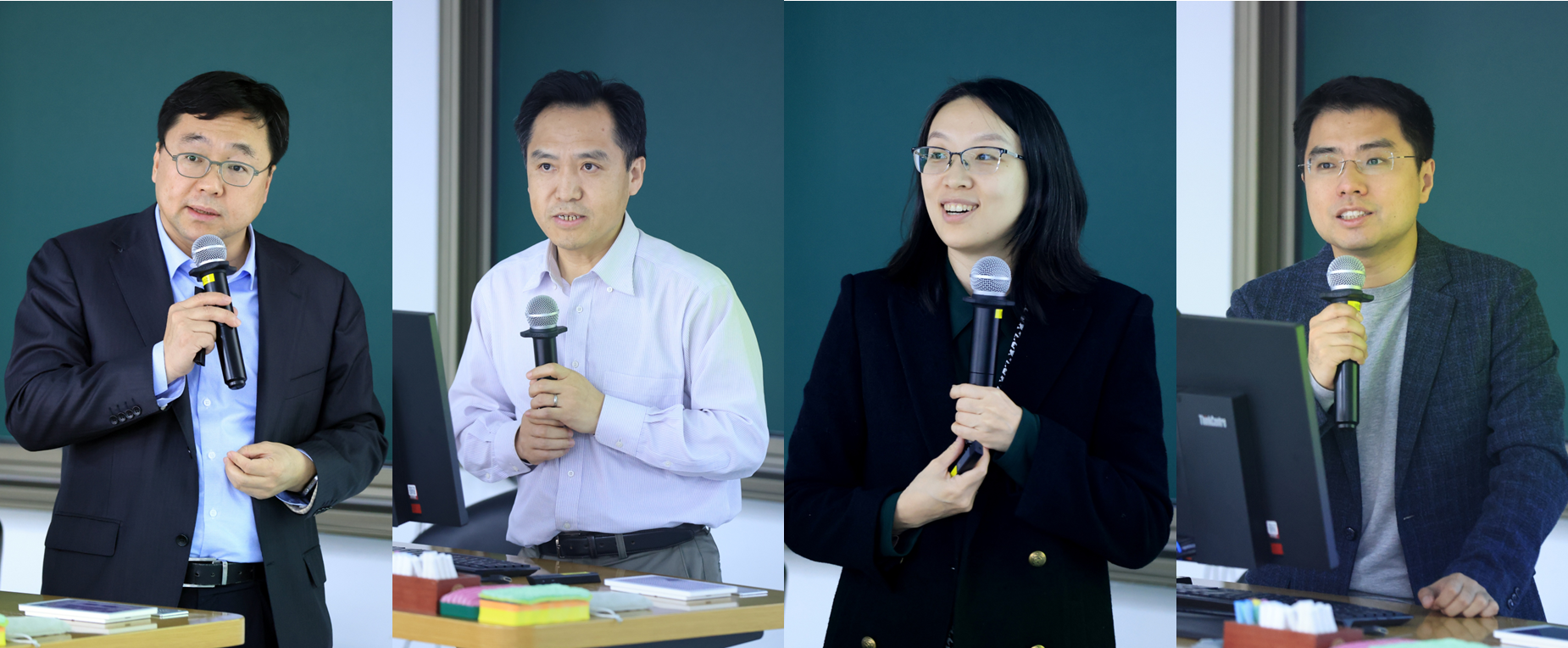 20250313-2025新澳门开门原料免费举行全校学科引擎工作交流会-OEC-左至右:吴华强、刘书明、王琛、王帅国.png