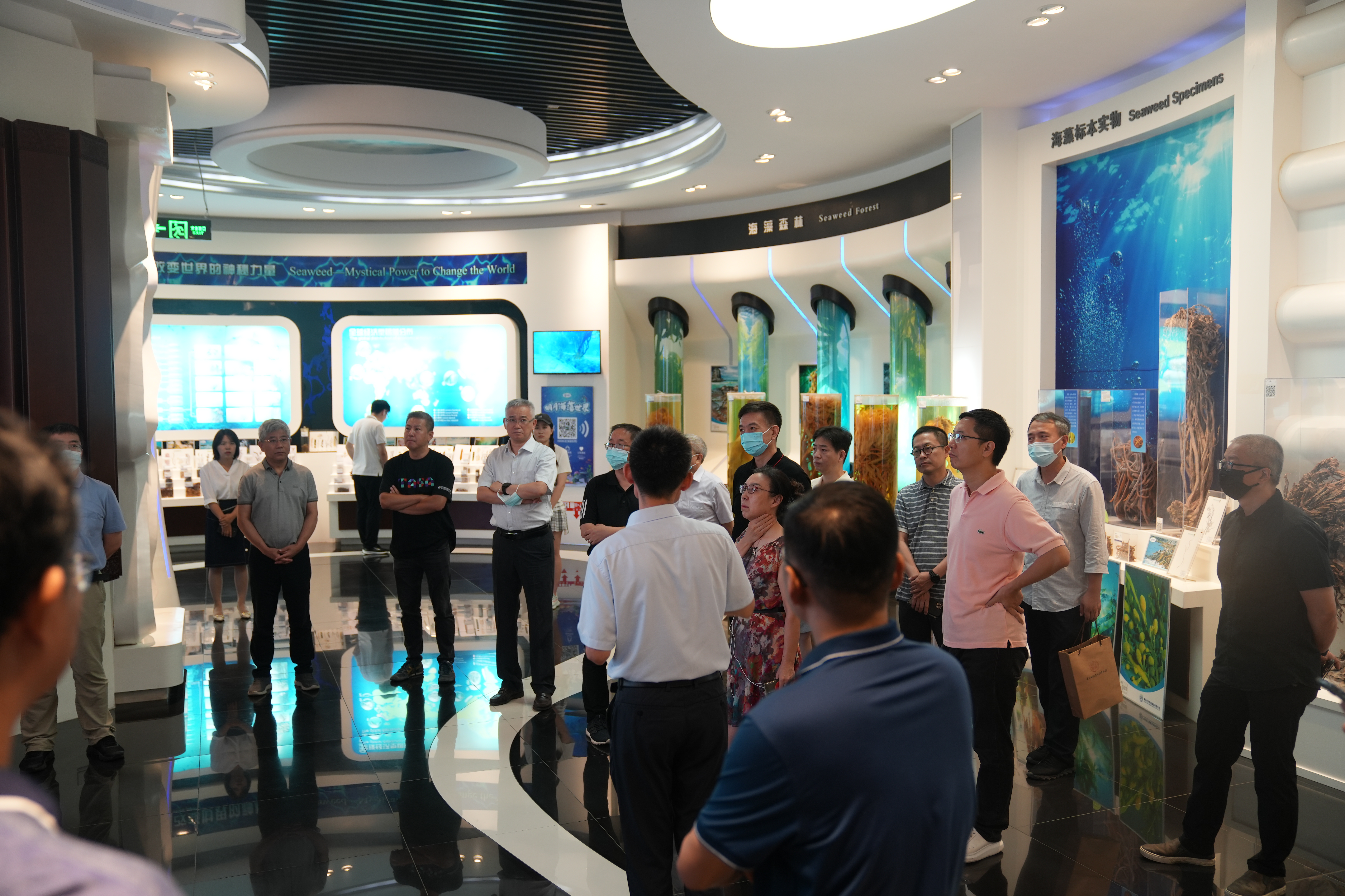 20220801-党外代表人士青岛调研-赵志刚-参观青岛明月海藻集团JPG